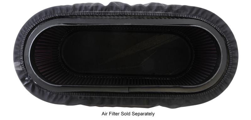 K&N Air Filter Wrap - Black - 4.313in Base ID x 4.75in Top ID x 6.75in H K&N Engineering Air Intake Components