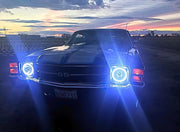 Oracle Pre-Installed Lights 7 IN. Sealed Beam - White Halo ORACLE Lighting Headlights