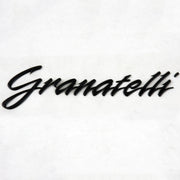 Granatelli Logo Domed Decal - Black Granatelli Motor Sports Stickers/Decals/Banners