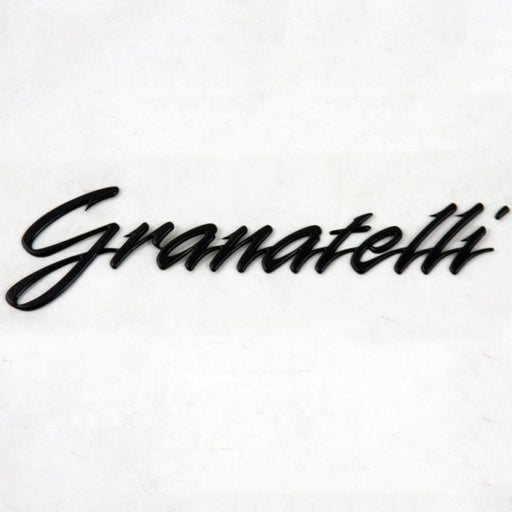 Granatelli Logo Domed Decal - Black Granatelli Motor Sports Stickers/Decals/Banners