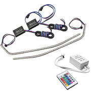 Oracle 16-21 Chevy Camaro Surface Mount DRL Modules - ColorSHIFT w/ Simple Controller ORACLE Lighting Headlights