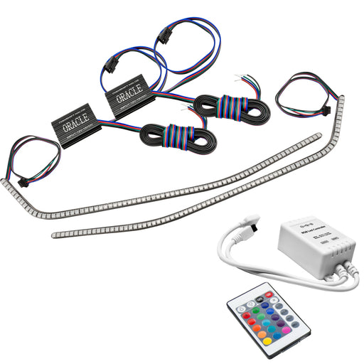 Oracle 16-21 Chevy Camaro Surface Mount DRL Modules - ColorSHIFT w/ Simple Controller ORACLE Lighting Headlights
