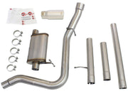 aFe MACHForce XP Exhaust 3in-3.5in SS Single Side Ext CB w/ Polish Tip 99-04 Ford F-250 V8 5.4L/6.8L aFe Catback