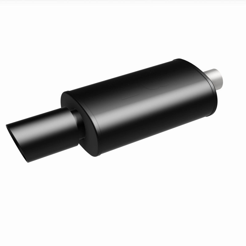 MagnaFlow Muffler with Tip Mag Blk 14x5x8 2.25/4