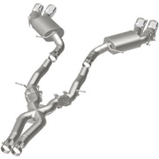 MagnaFlow 2016 Chevy Camaro 6.2L V8 Competition Cat Back w/ Quad Polished Tips Magnaflow Catback