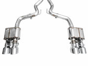 AWE 2024 Ford Mustang GT Fastback S650 RWD SwitchPath Cat-Back Exhaust w/ Quad Chrome Silver Tips AWE Tuning Catback