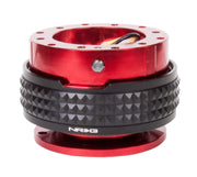 NRG Quick Release Kit - Pyramid Edition - Red Body / Black Pyramid Ring NRG Quick Release Adapters