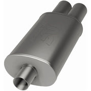 MagnaFlow Muffler W/Tip Mag SS 14X5X8 2.25/3 Magnaflow Muffler