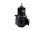 AEM High Capacity Universal Black Adjustable Fuel Pressure Regulator AEM Fuel Pressure Regulators