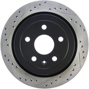 StopTech Slotted & Drilled Sport Brake Rotor Stoptech Brake Rotors - Slot & Drilled