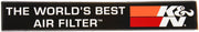 K&N X-Stream Top Filter X-Stream 14in OD - Red K&N Engineering Air Filters - Universal Fit