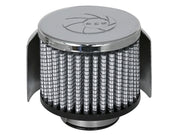 aFe MagnumFLOW Air Filters CCV PDS A/F CCV PDS 1-1/2Fx3Bx3T(Chr w/HS)x2-1/2H aFe Air Filters - Universal Fit