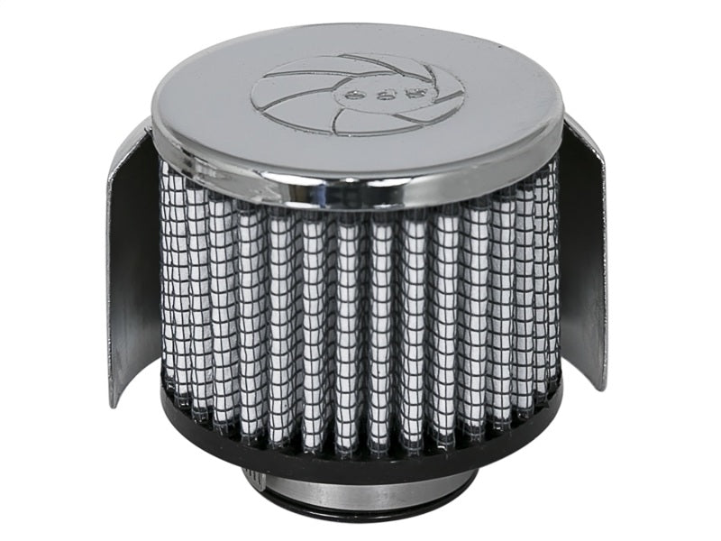 aFe MagnumFLOW Air Filters CCV PDS A/F CCV PDS 1-1/2Fx3Bx3T(Chr w/HS)x2-1/2H aFe Air Filters - Universal Fit