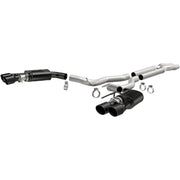 MagnaFlow SYS Cat-Back 2018 Ford Mustang GT 5.0L Competition Dual Exit Black 4in Tips Magnaflow Catback