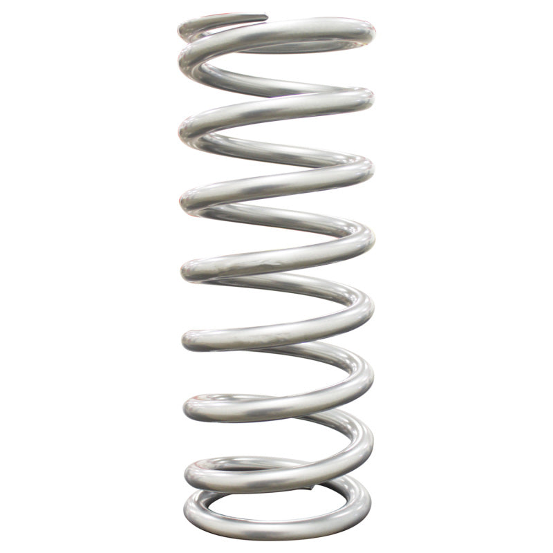 QA1 2-1/2in ID High Travel Spring - 10in Length x 200lbs/in - Silver Powder Coated QA1 Coilover Springs