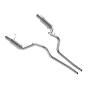 MBRP 05-09 Ford Shelby GT500 / GT Dual Split Rear Street Version 4in Tips T409 Exhaust System MBRP Catback