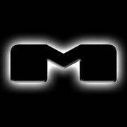 ORACLE Lighting Universal Illuminated LED Letter Badges - Matte Blk Surface Finish - M ORACLE Lighting Light Accessories and Wiring