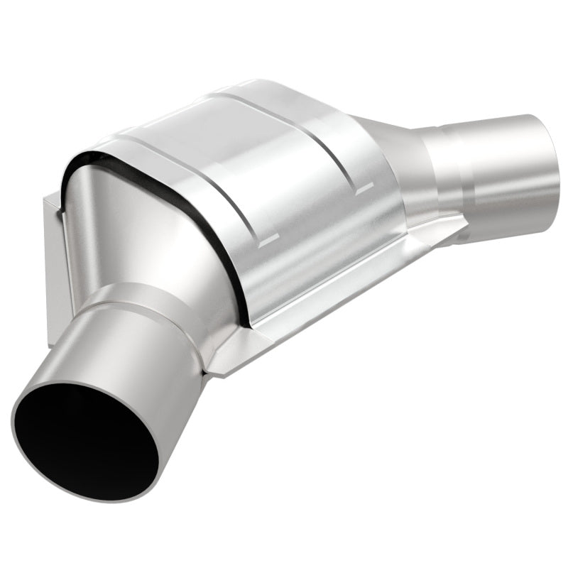MagnaFlow Universal Catalytic Converter 2.25 Angled In / Out OEM Magnaflow Catalytic Converter Universal