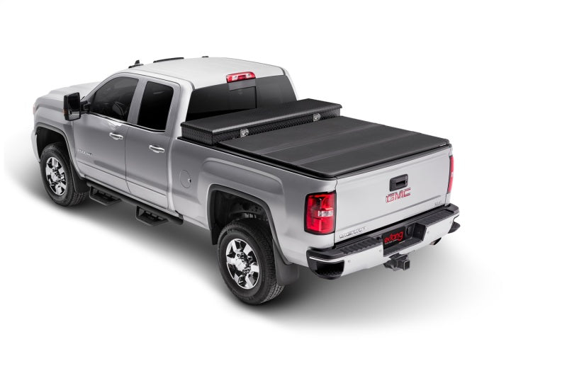 Extang 17-23 Ford F-250/F-350 Super Duty Short Bed (6ft 10in) Solid Fold 2.0 Toolbox Extang Bed Covers - Folding