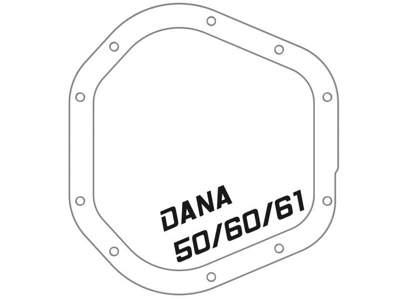 aFe Power Front/Rear Diff Cover Kit w/ Oil 99-16 Ford F-250/F-350 V8 (Dana 60/Super 60 & Sterling) aFe Diff Covers