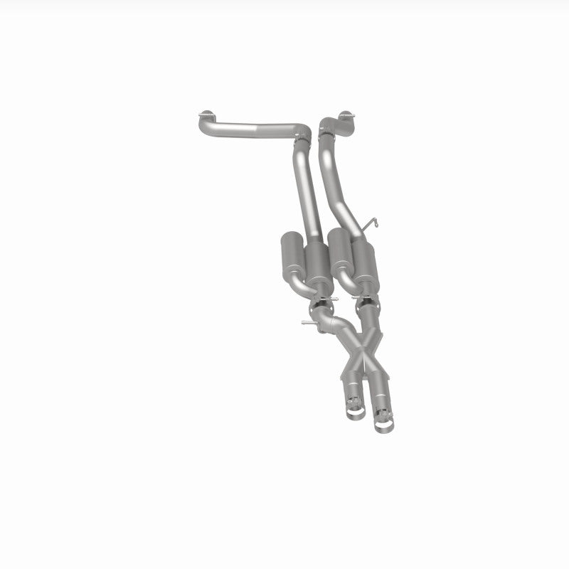 MagnaFlow Cat-Back 2021 Jeep Wrangler 6.4L Rock Crawler Series Dual Exit Stainless Exhaust