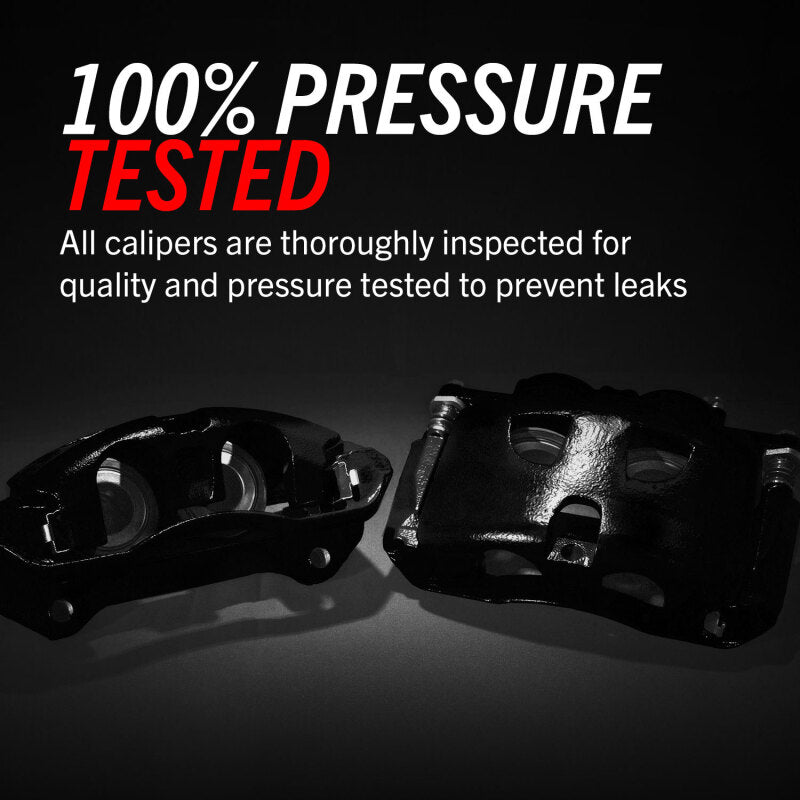 Power Stop 00-05 Ford Excursion Front Black Caliper - Pair w/Bracket PowerStop Brake Calipers - Perf