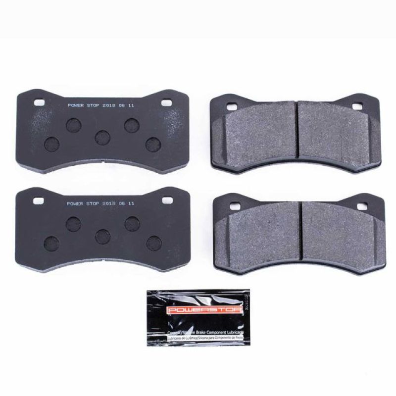 Power Stop Aero 4/6 Radial Mount Track Day SPEC Brake Pads PowerStop Brake Pads - Racing