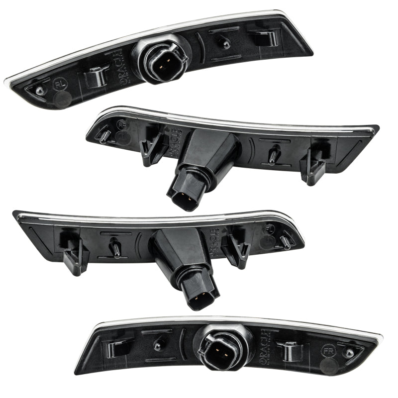 Oracle 16-19 Chevrolet Camaro Concept Sidemarker Set - Clear - No Paint - ORACLE Lighting Light Strip LED