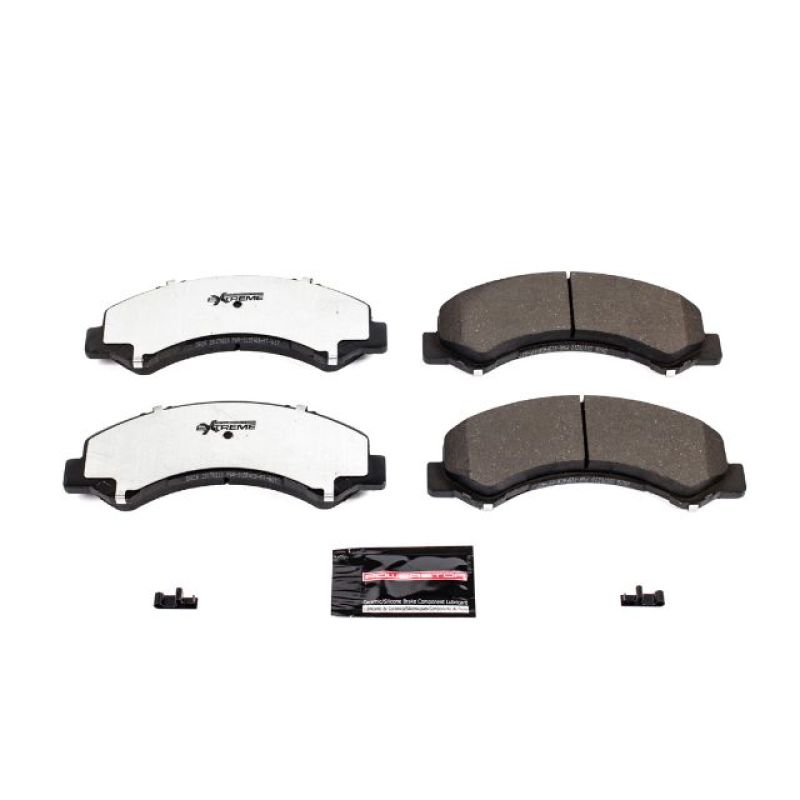 Power Stop 98-00 Chevrolet W3500 Tiltmaster Front Z36 Truck & Tow Brake Pads w/Hardware PowerStop Brake Pads - Performance