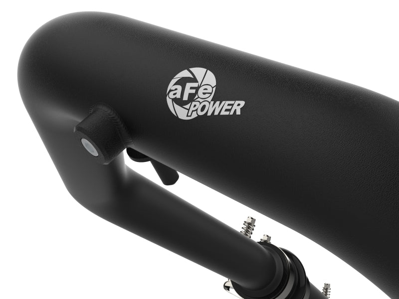 aFe Bladerunner Intercooler Hot Charge Pipe Black 2-2.5in 2021+ Ford F-150 V6-2.7L (tt) aFe Intercoolers