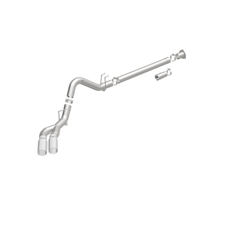 MagnaFlow 08-17 Ford F-250/F-350/F-450 4.6L/6.7 DPF-Back SS 4in Dual Single Passenger Side Rear Exit Magnaflow DPF Back