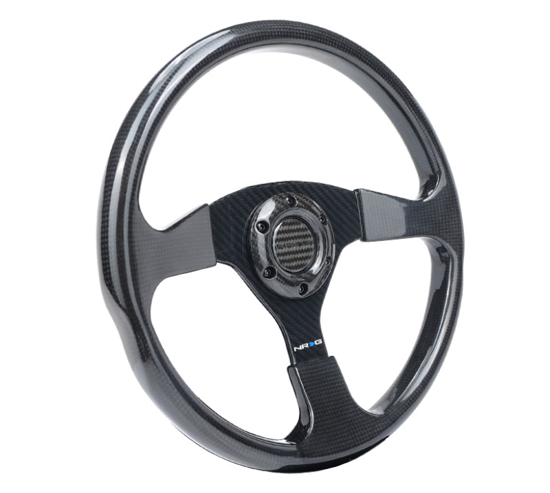 NRG Carbon Fiber Steering Wheel 350mm NRG Steering Wheels