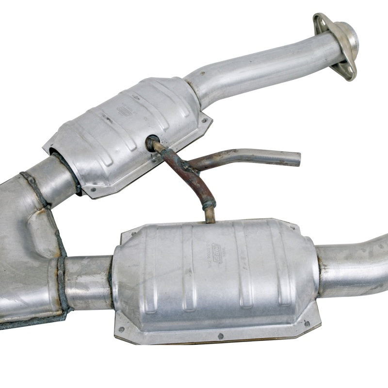BBK 94-95 Mustang 5.0 Short Mid X Pipe With Catalytic Converters 2-1/2 For BBK Long Tube Headers BBK X Pipes