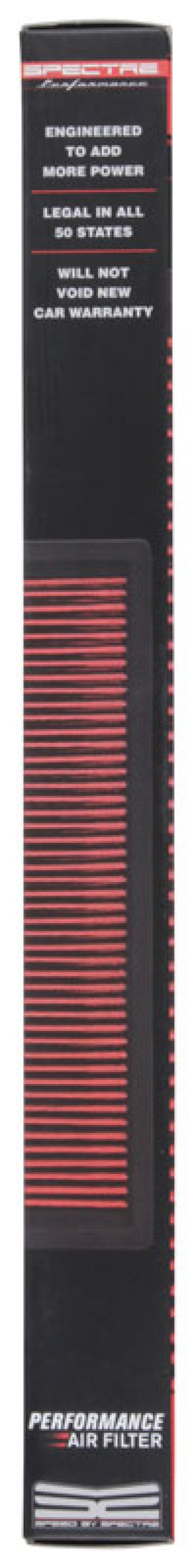 Spectre 2007 Chevy Camaro 3.8L/5.7L V6/V8 F/I Replacement Panel Air Filter Spectre Air Filters - Drop In