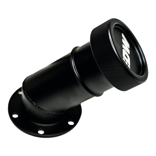 DeatschWerks Angled Filler Neck w/Cap - Matte Black DeatschWerks Surge Tanks
