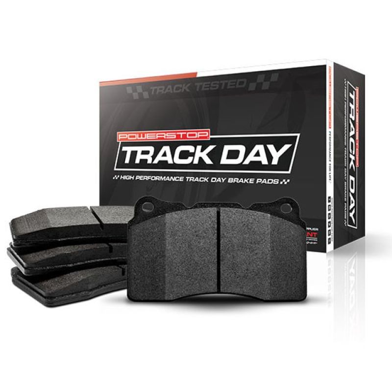 Power Stop 05-10 Ford Mustang Front Track Day Brake Pads PowerStop Brake Pads - Racing