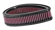 K&N Custom Air Filter 6.25in OS Width / 9.688in OS Length / 2.188in Height K&N Engineering Air Filters - Direct Fit