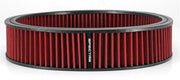 Spectre HPR Round Air Filter 14in. x 3in. - Red Spectre Air Filters - Universal Fit