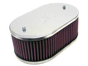 K&N 69-74 Ford Capri / 70-72 Cortina / 75-80 Escort Red Oval Size 6-8 Custom Racing Assembly K&N Engineering Carburetor Air Cleaners