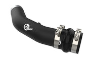 aFe 23-24 Ford Diesel Trucks V8-6.7L (td) BladeRunner 3in. Aluminum Hot Charge Pipe - Black aFe Intercoolers