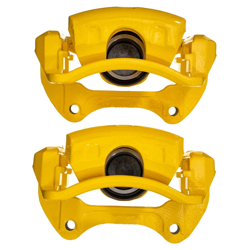 Power Stop 2011 Saab 9-5 Front Yellow Caliper w/Bracket (Pair) PowerStop Brake Calipers - Perf