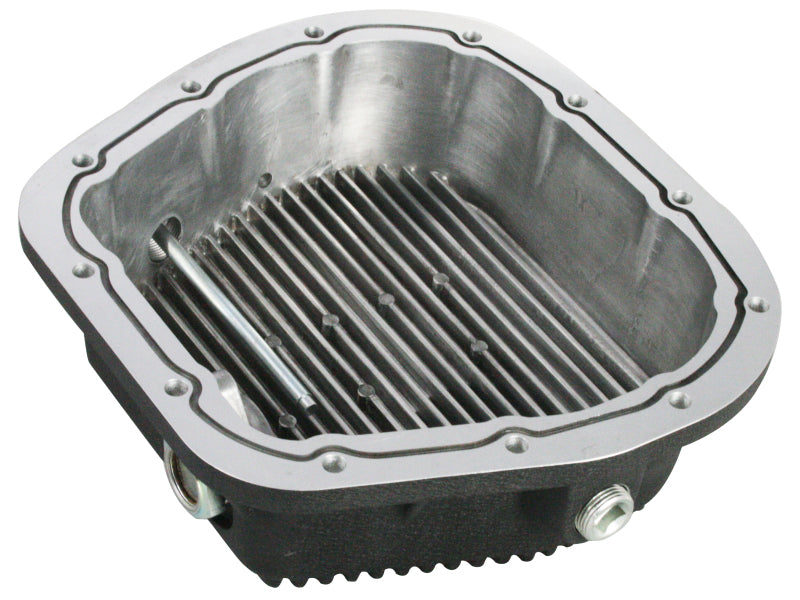 aFe Power Rear Differential Cover (Machined) 12 Bolt 9.75in 11-13 Ford F-150 EcoBoost V6 3.5L (TT) aFe Diff Covers