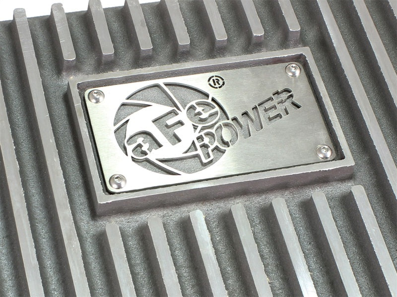 aFe Transmission Pan (Raw); Ford Trucks 93-08 AODE/4R70W aFe Diff Covers