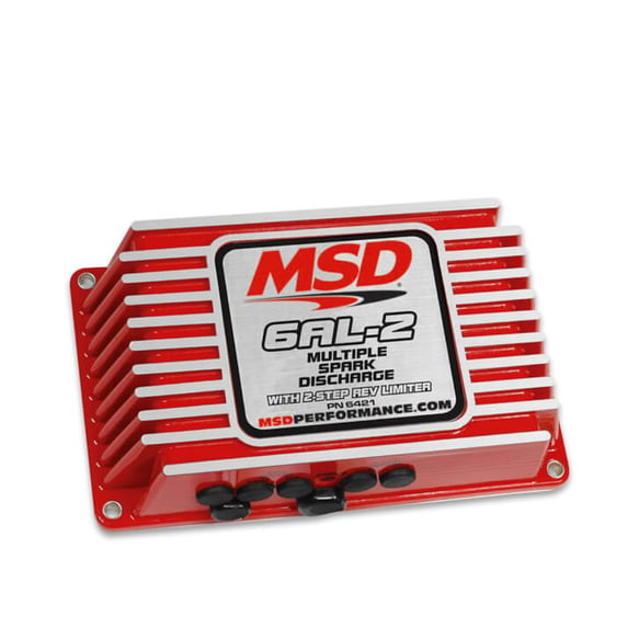 MSD 6AL-2 Ignition Control - Red 6421 MSD Autoparts