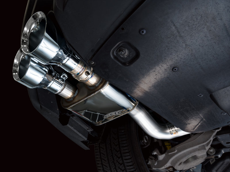 AWE Tuning 21-23 Ford Mustang Mach 1 SwitchPath Cat-Back Exhaust w/ Quad Chrome Silver Tips AWE Tuning Catback