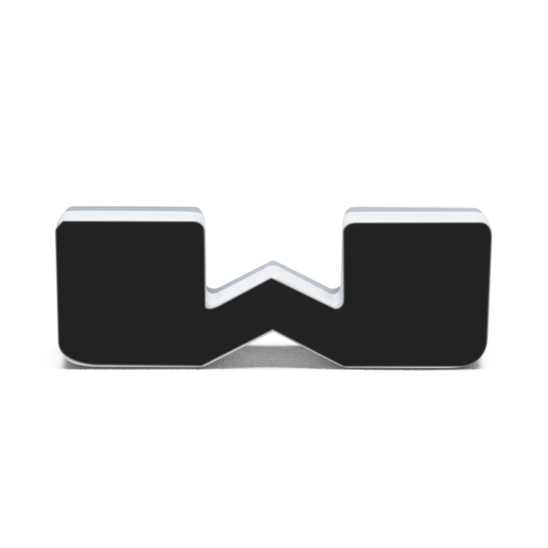 ORACLE Lighting Universal Illuminated LED Letter Badges - Matte Blk Surface Finish - W ORACLE Lighting Light Accessories and Wiring