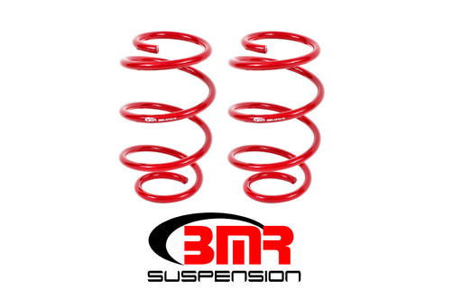 BMR 15-17 S550 Mustang Front Performance Version Lowering Springs - Red BMR Suspension Lowering Springs