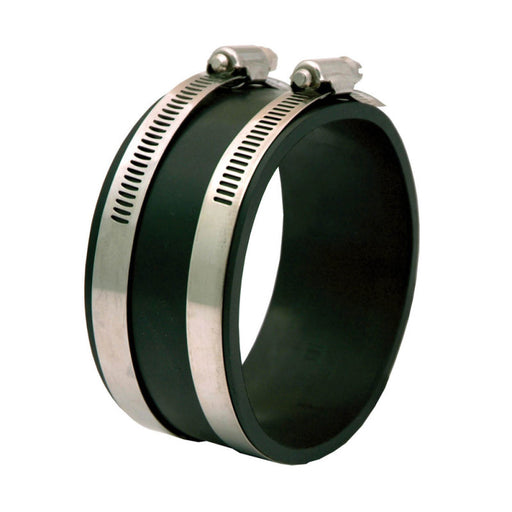 Spectre Coupler 4in. (PVC) - Black Spectre Silicone Couplers & Hoses