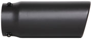 Spectre Exhaust Tip 4-1/2in. OD / Slant - Black Spectre Tips