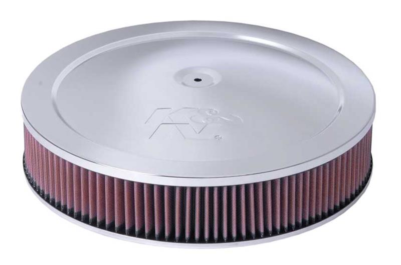 K&N Universal Custom Air Filter - Round 5.125in Flange / 14in OD / 5.125in ID / 4.625in Height K&N Engineering Air Filters - Direct Fit